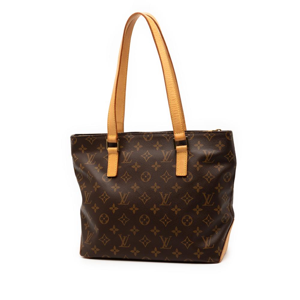 Louis Vuitton B Louis Vuitton Brown Monogram Canvas Fabric Monogram Cabas Piano France