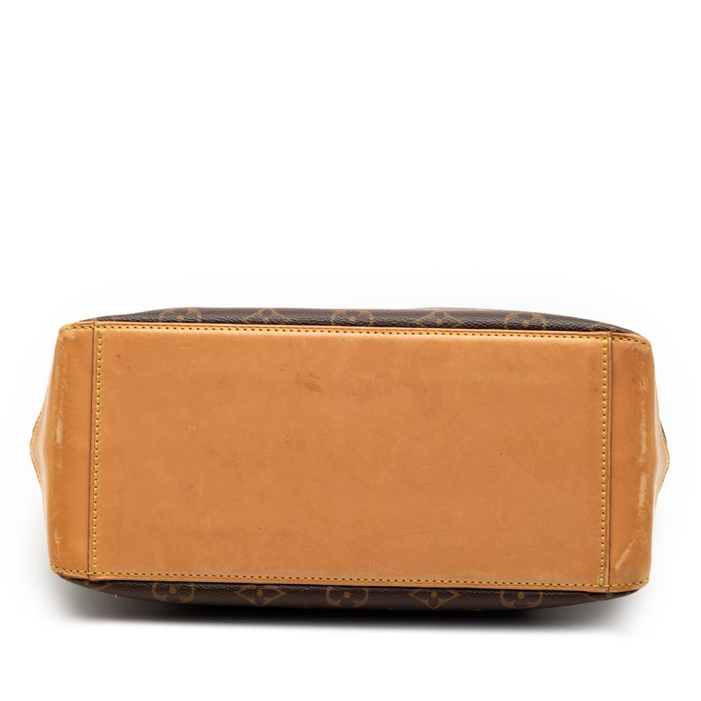 Louis Vuitton B Louis Vuitton Brown Monogram Canvas Fabric Monogram Cabas Piano France