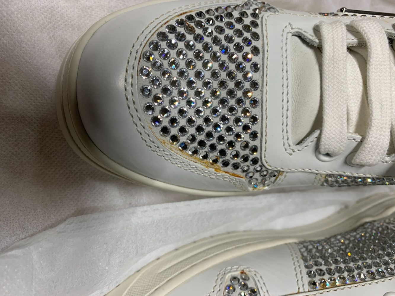 Prada Women's 'Crystal-Embellished' Sneakers