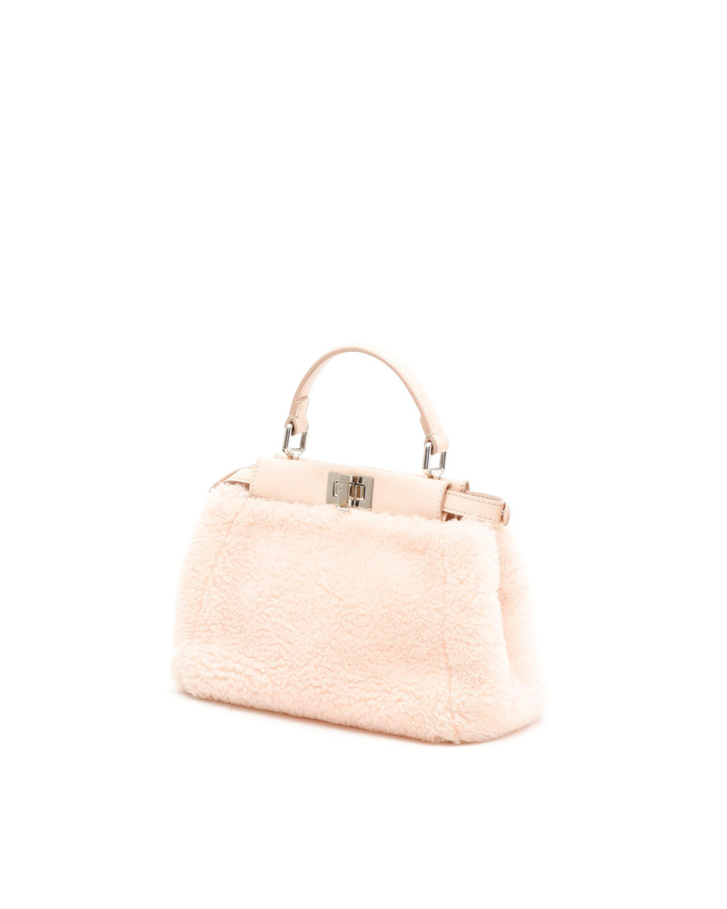Fendi Mini Mouton Peekaboo Bag