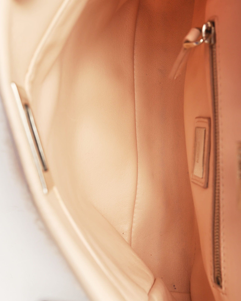 Fendi Mini Mouton Peekaboo Bag