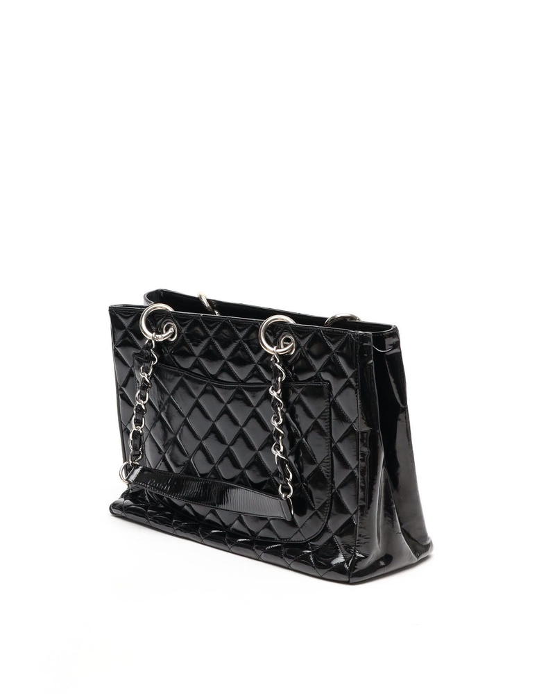 Chanel Patent (GST) Grand Shopping Tote Bag