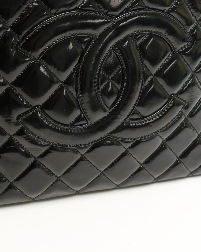 Chanel Patent (GST) Grand Shopping Tote Bag