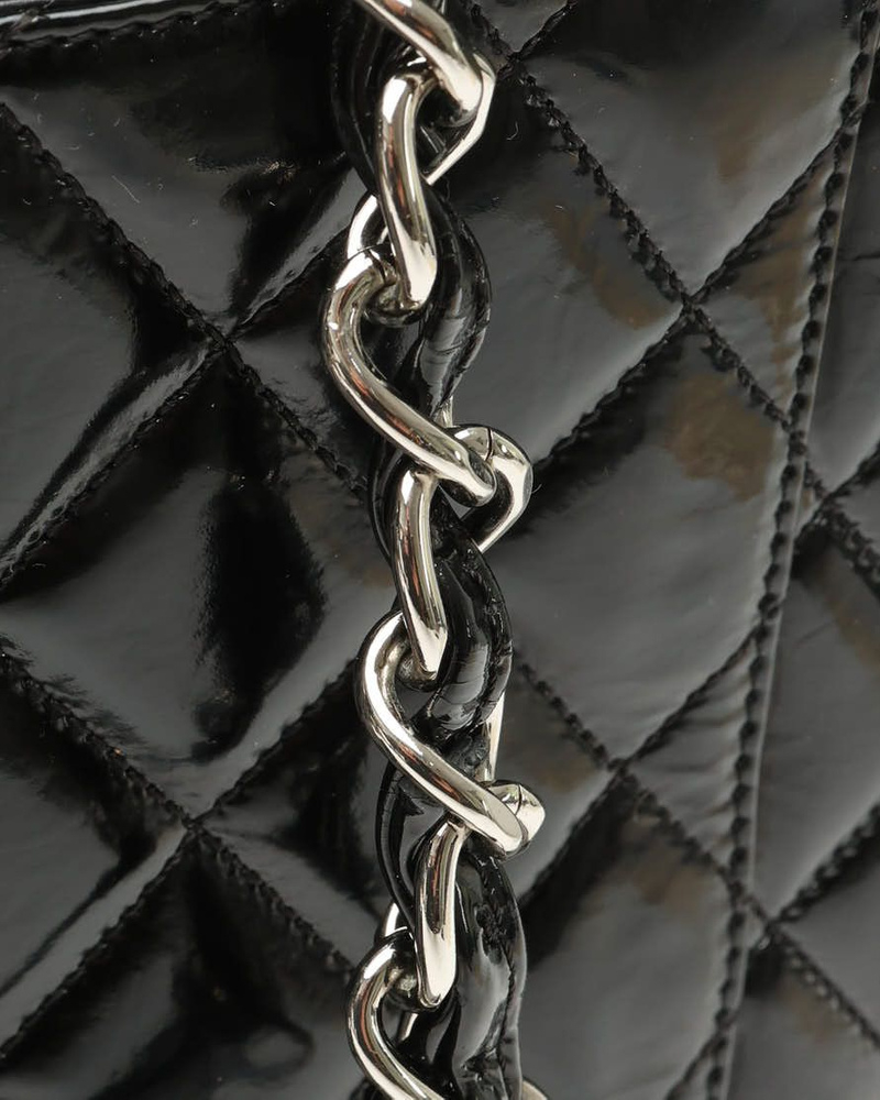 Chanel Patent (GST) Grand Shopping Tote Bag