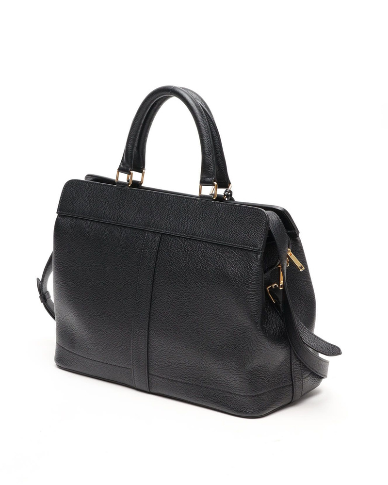 Celine Céline Cabas de France Leather Bag