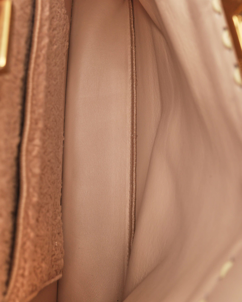 Fendi Large Shearling Peekaboo ISeeU Bag