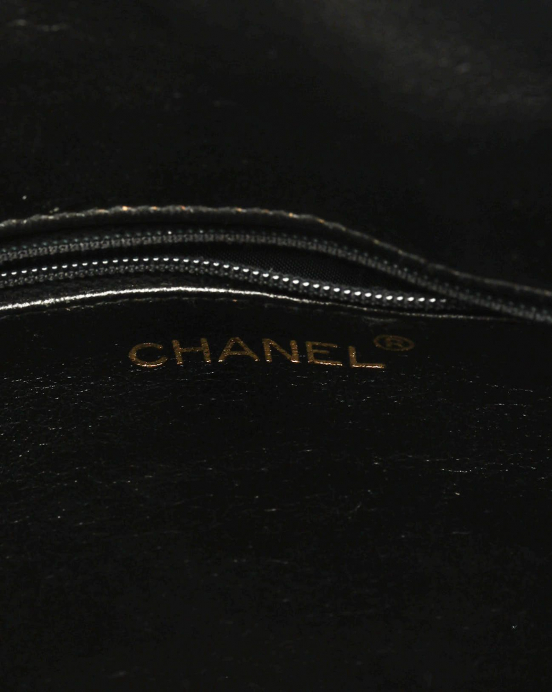 Chanel Quilted Patent Camera Bag