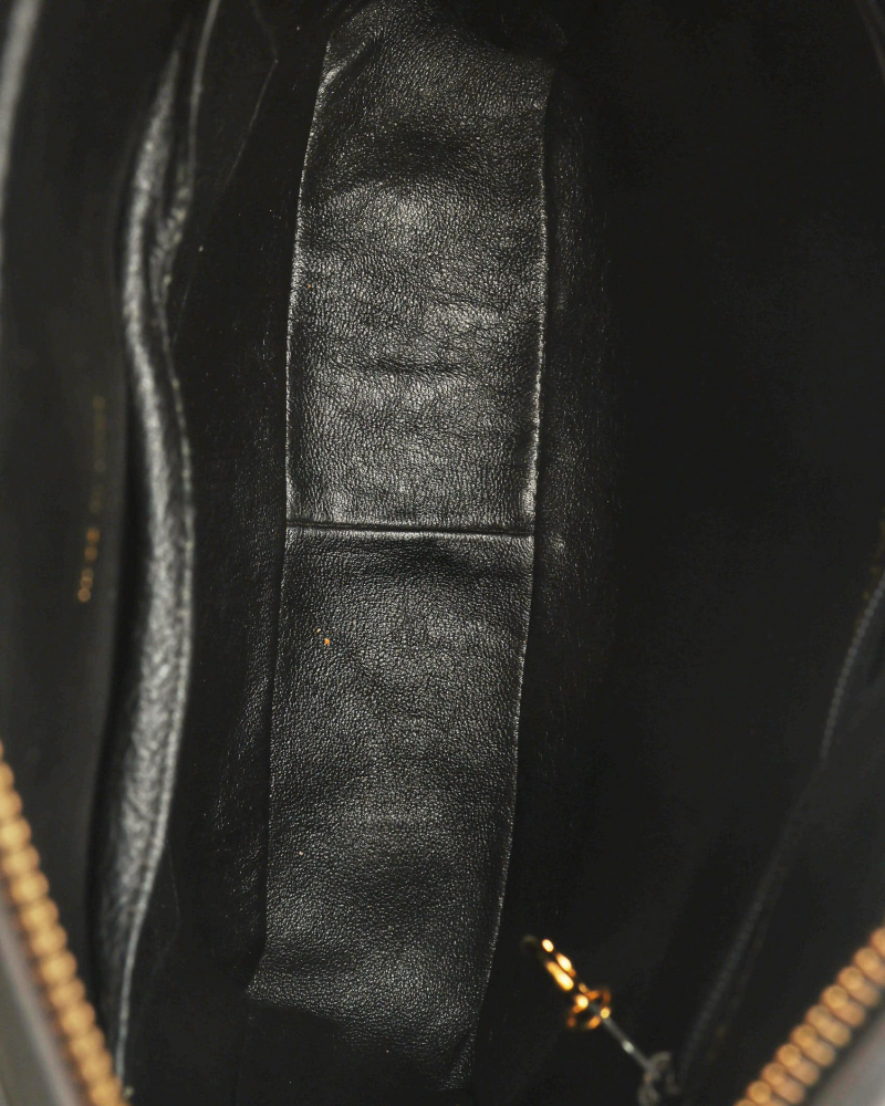 Chanel Quilted Patent Camera Bag