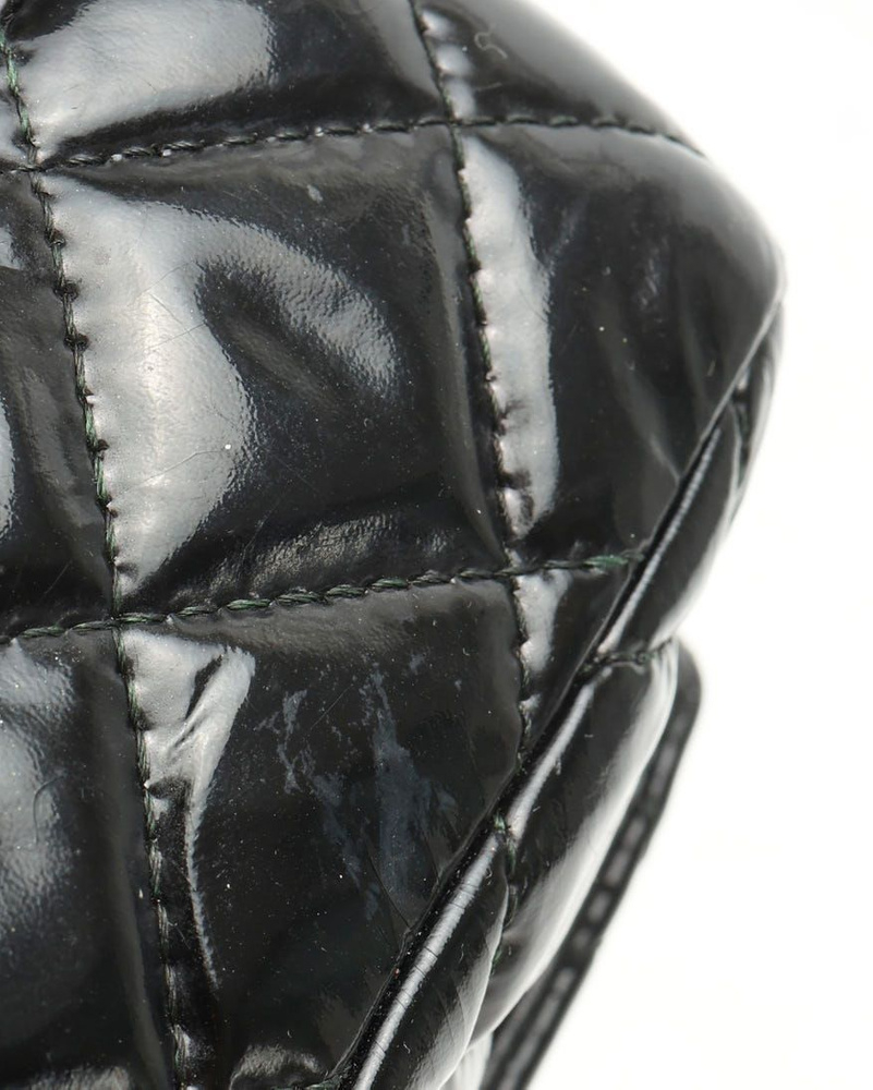 Chanel Classic Patent Extra Mini Rectangular Single Flap Bag