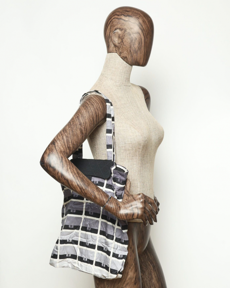Chanel Foldable Shopping Tote Bag