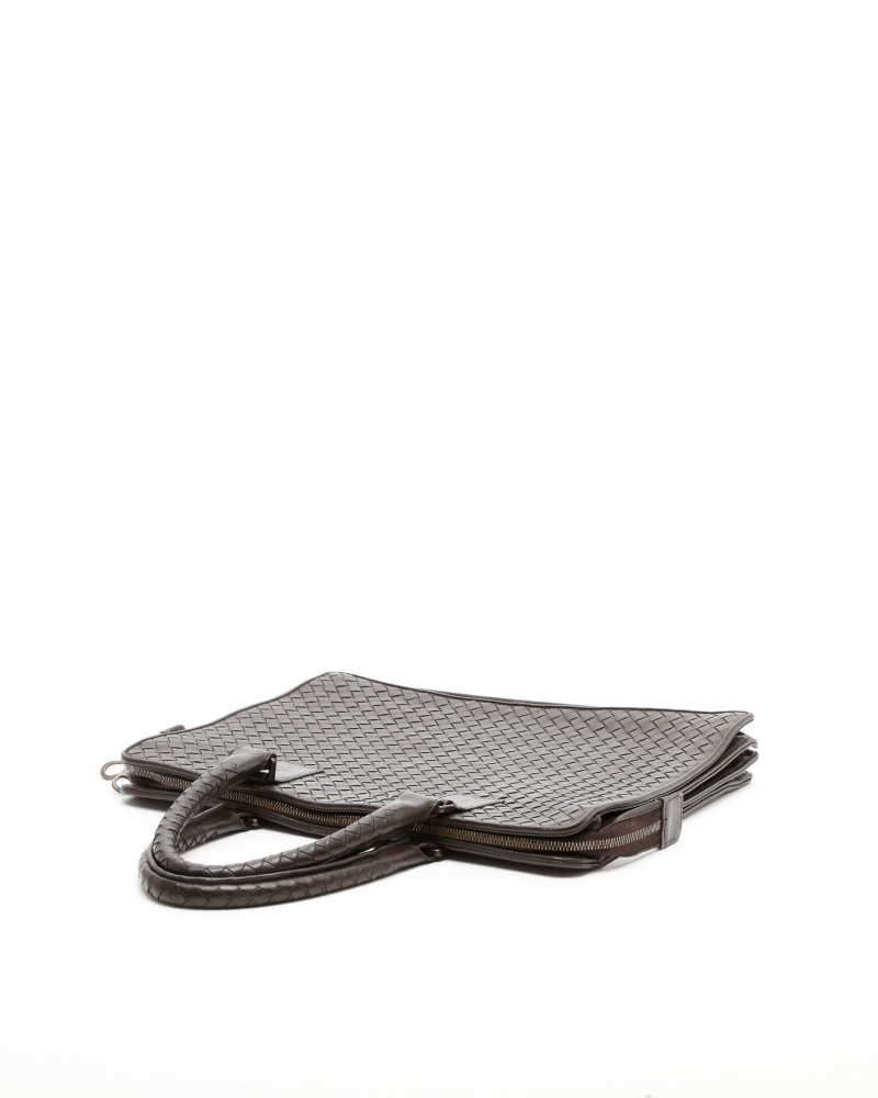 Bottega Veneta Intrecciato Briefcase Bag