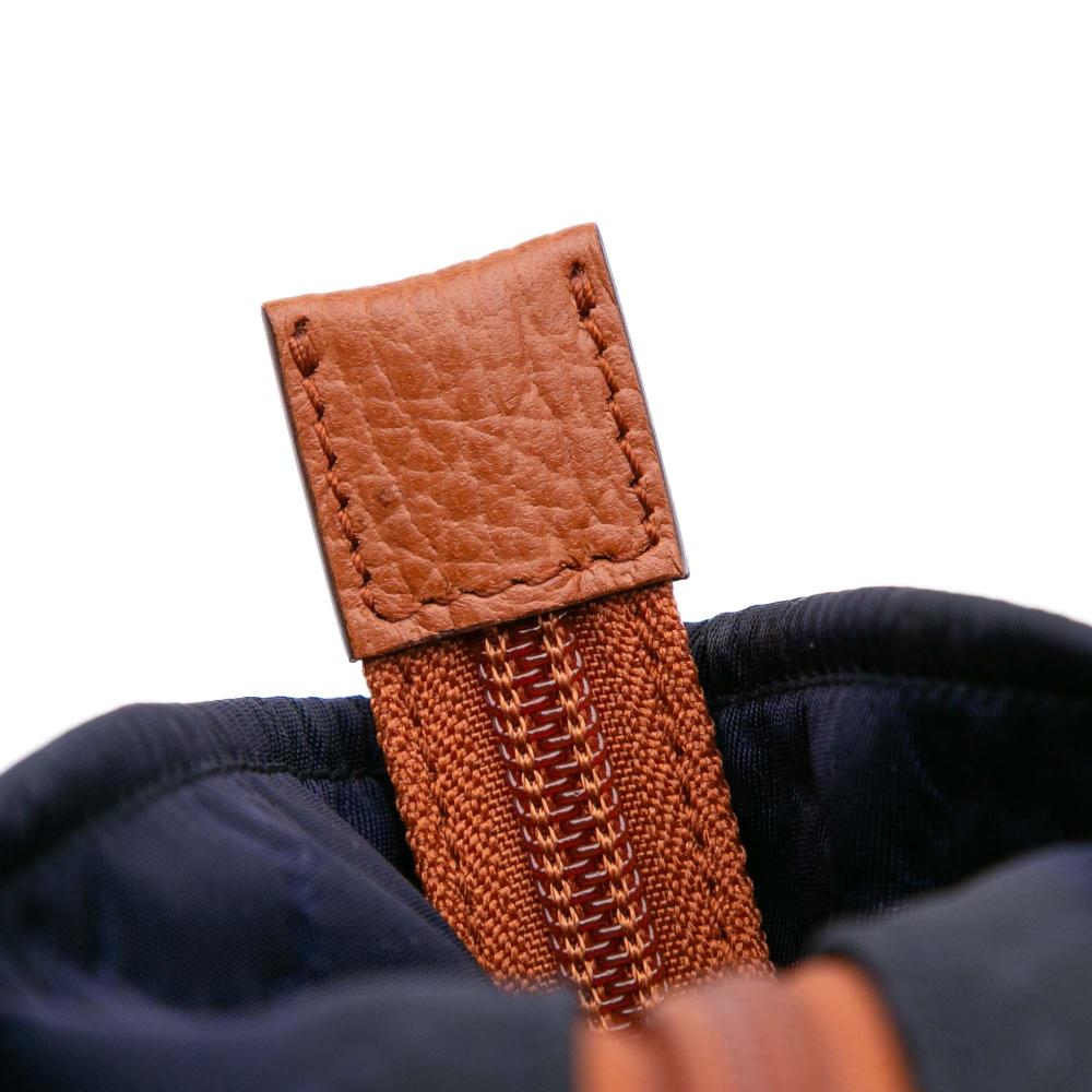 Gucci B Gucci Blue Nylon Fabric GG Web Tote Italy