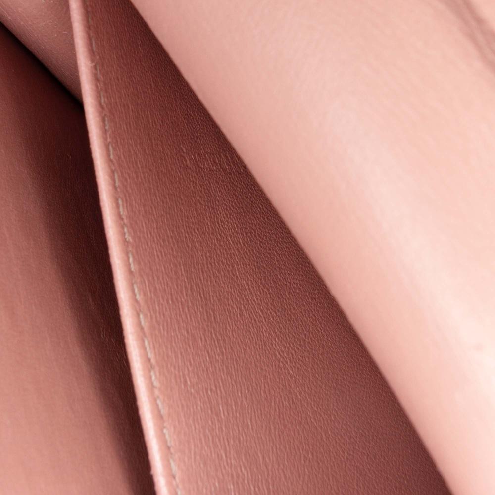 Celine B Celine Pink Rose Gold Calf Leather Teen skin Classic Box Italy