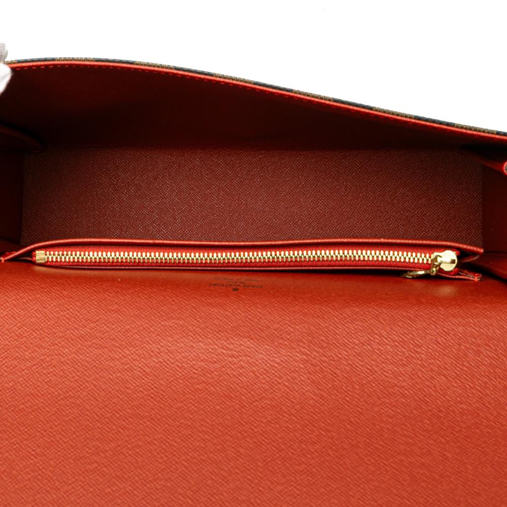 Louis Vuitton B Louis Vuitton Brown Damier Canvas Canvas Damier Ebene Tribeca Long France