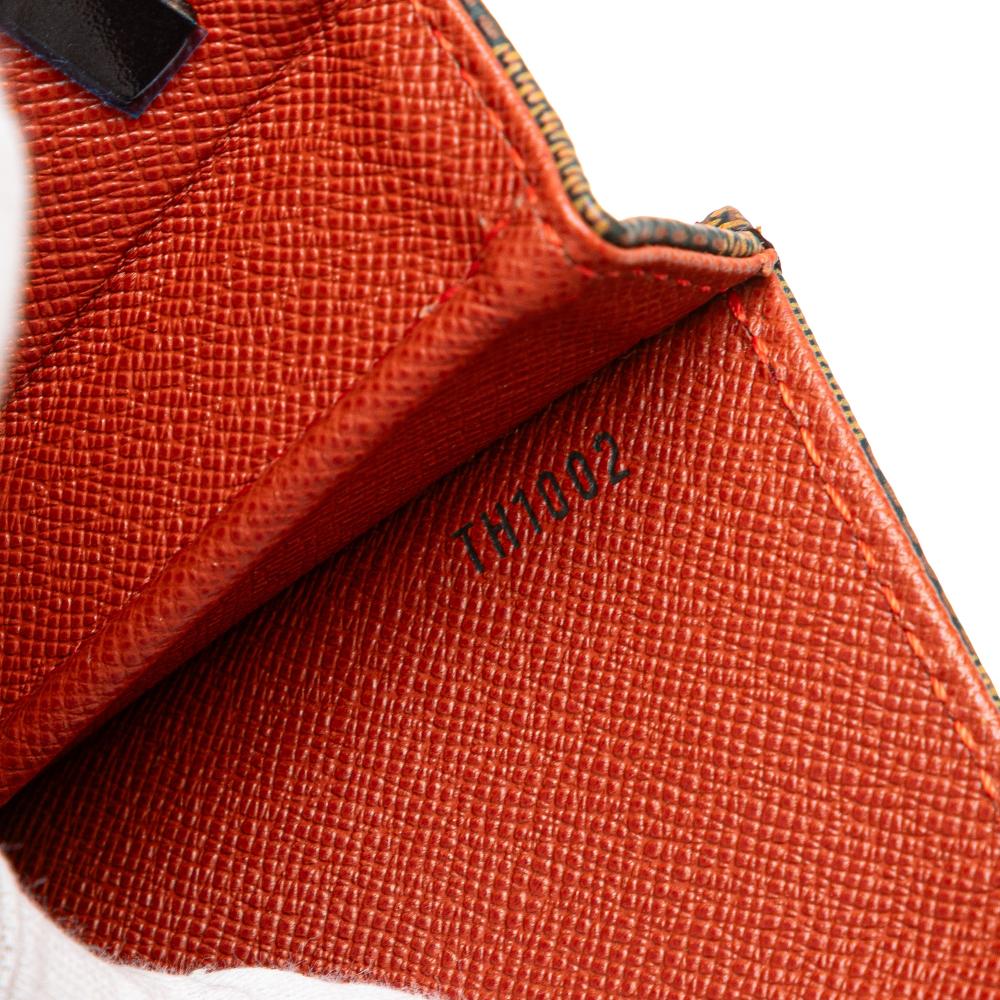 Louis Vuitton B Louis Vuitton Brown Damier Canvas Canvas Damier Ebene Tribeca Long France