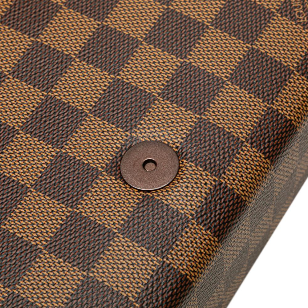 Louis Vuitton B Louis Vuitton Brown Damier Canvas Canvas Damier Ebene Tribeca Long France