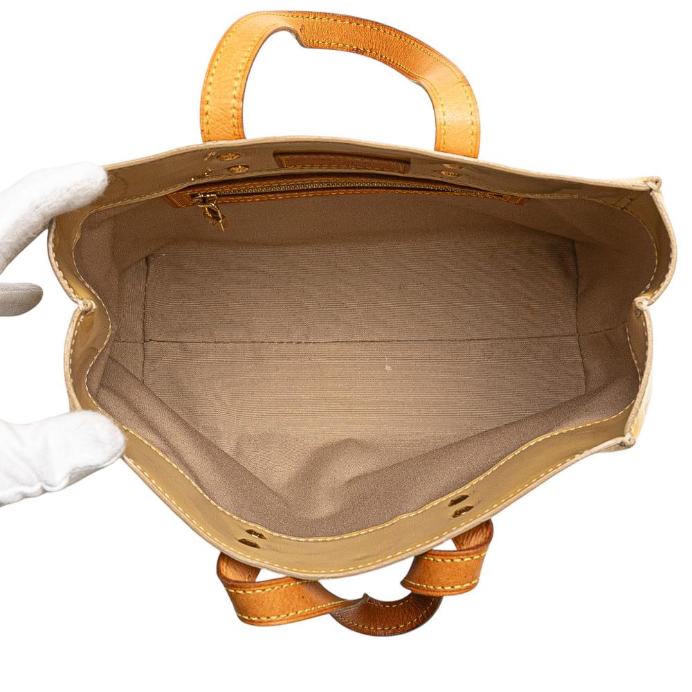 Louis Vuitton B Louis Vuitton Brown Beige Vernis Leather Leather Monogram Vernis Reade PM France