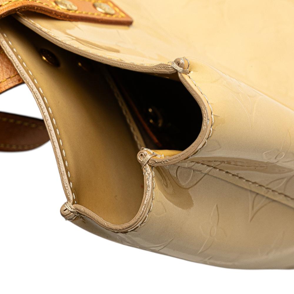 Louis Vuitton B Louis Vuitton Brown Beige Vernis Leather Leather Monogram Vernis Reade PM France