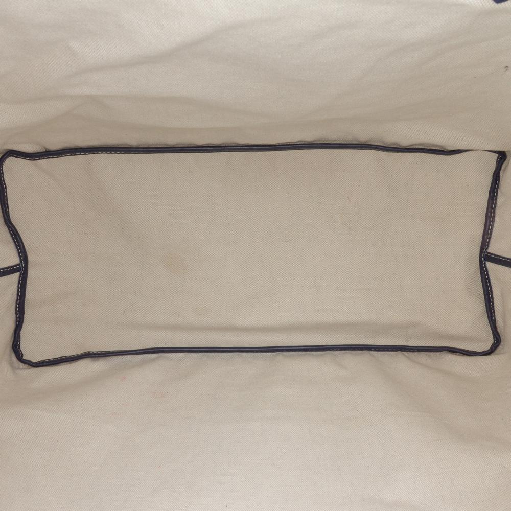 Goyard B Goyard Blue Dark Blue Coated Canvas Fabric Goyardine Saint Louis GM France