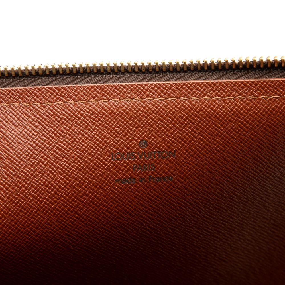 Louis Vuitton B Louis Vuitton Brown Monogram Canvas Fabric Monogram Poche Documents Portfolio France