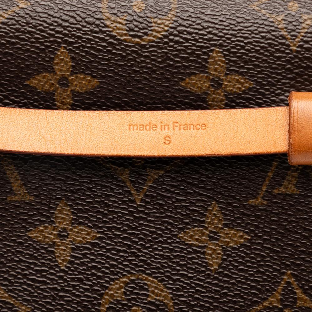 Louis Vuitton B Louis Vuitton Brown Monogram Canvas Fabric Monogram Pochette Florentine France
