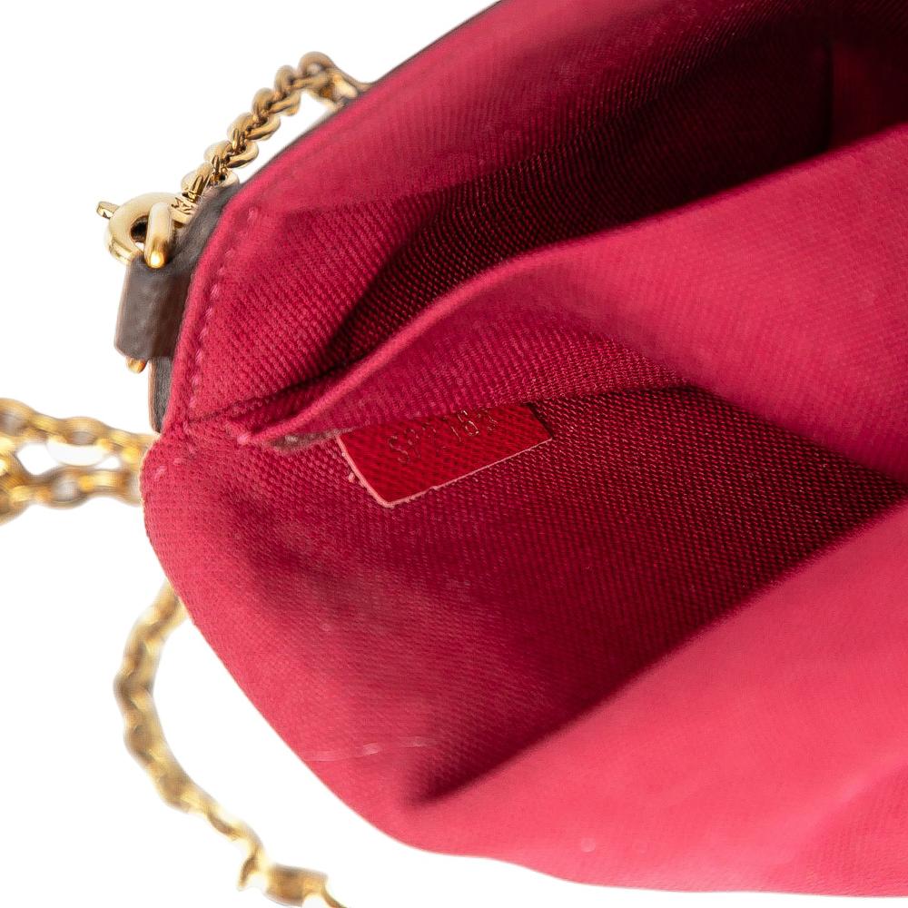 Louis Vuitton B Louis Vuitton Brown Monogram Canvas Fabric Monogram Pochette Felicie France