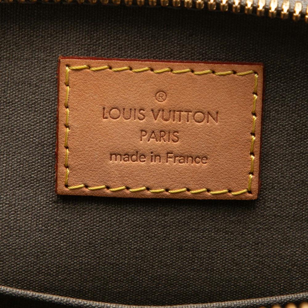 Louis Vuitton AB Louis Vuitton Green Olive Green Vernis Leather Leather Monogram Vernis Alma BB France