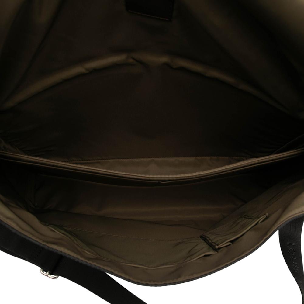 Louis Vuitton B Louis Vuitton Black Canvas Fabric Damier Geant Messenger Bag France