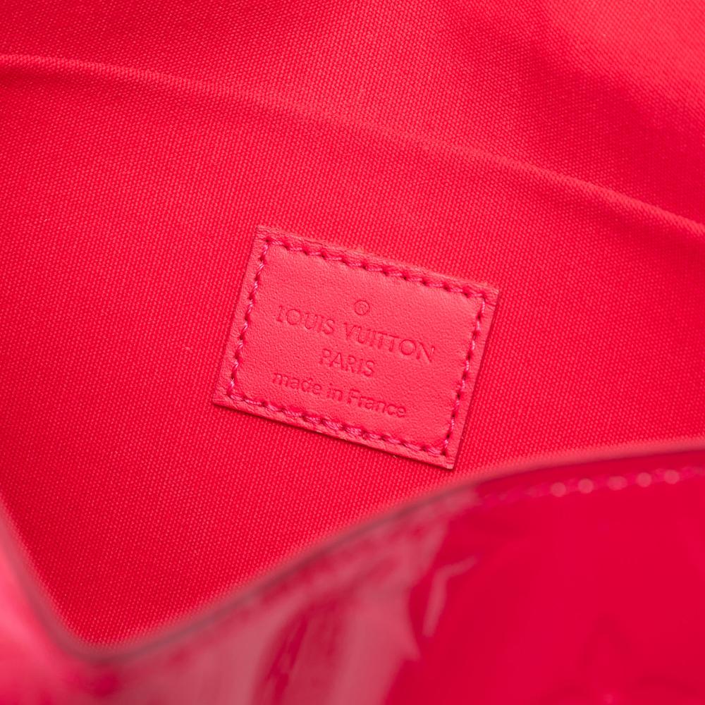 Louis Vuitton AB Louis Vuitton Pink Hot Pink Vernis Leather Leather Monogram Vernis Pochette Felicie France