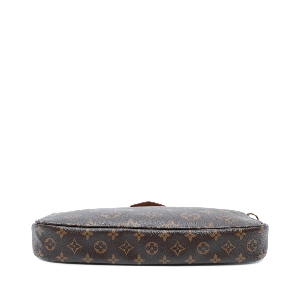 Louis Vuitton B Louis Vuitton Brown Monogram Canvas Fabric Monogram Multi Pochette Accessoires Spain