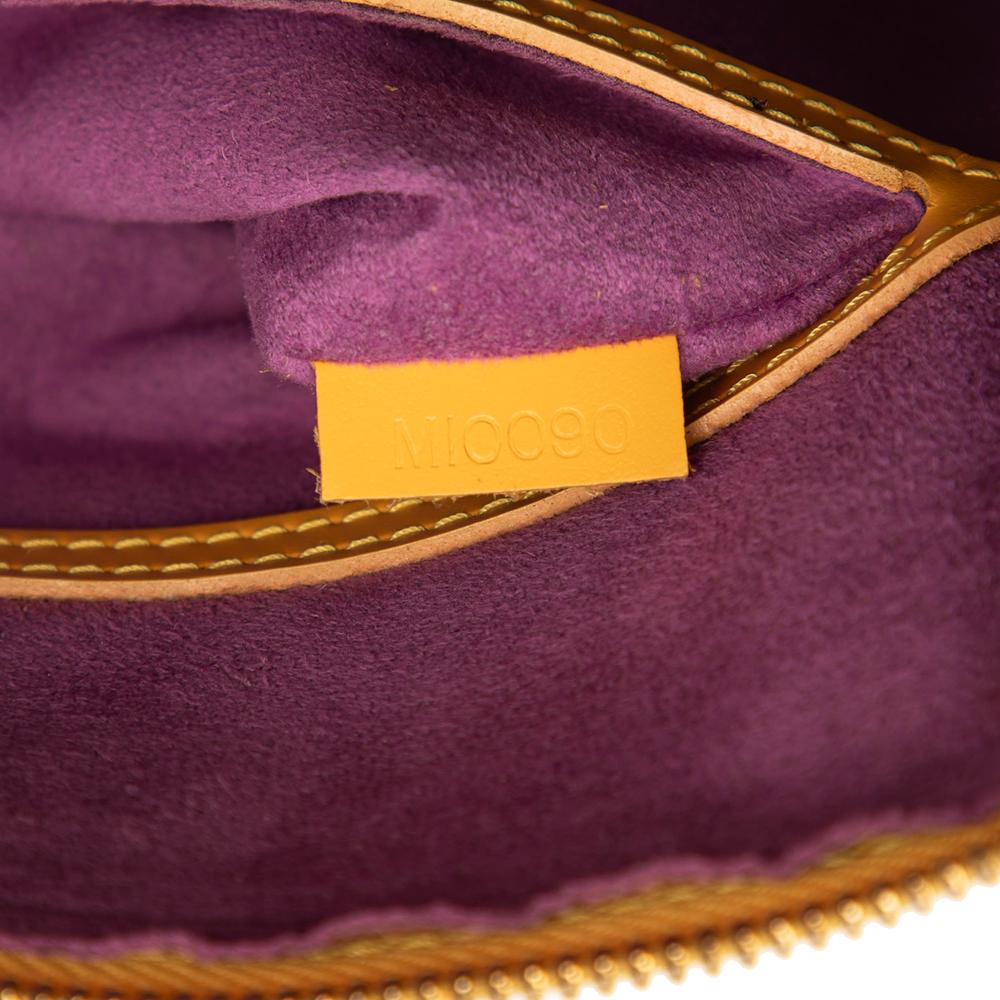 Louis Vuitton AB Louis Vuitton Yellow Epi Leather Leather Epi Alma PM France