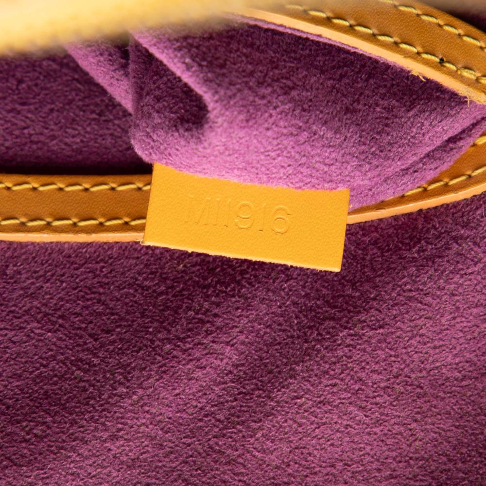 Louis Vuitton B Louis Vuitton Yellow Epi Leather Leather Epi Alma PM France