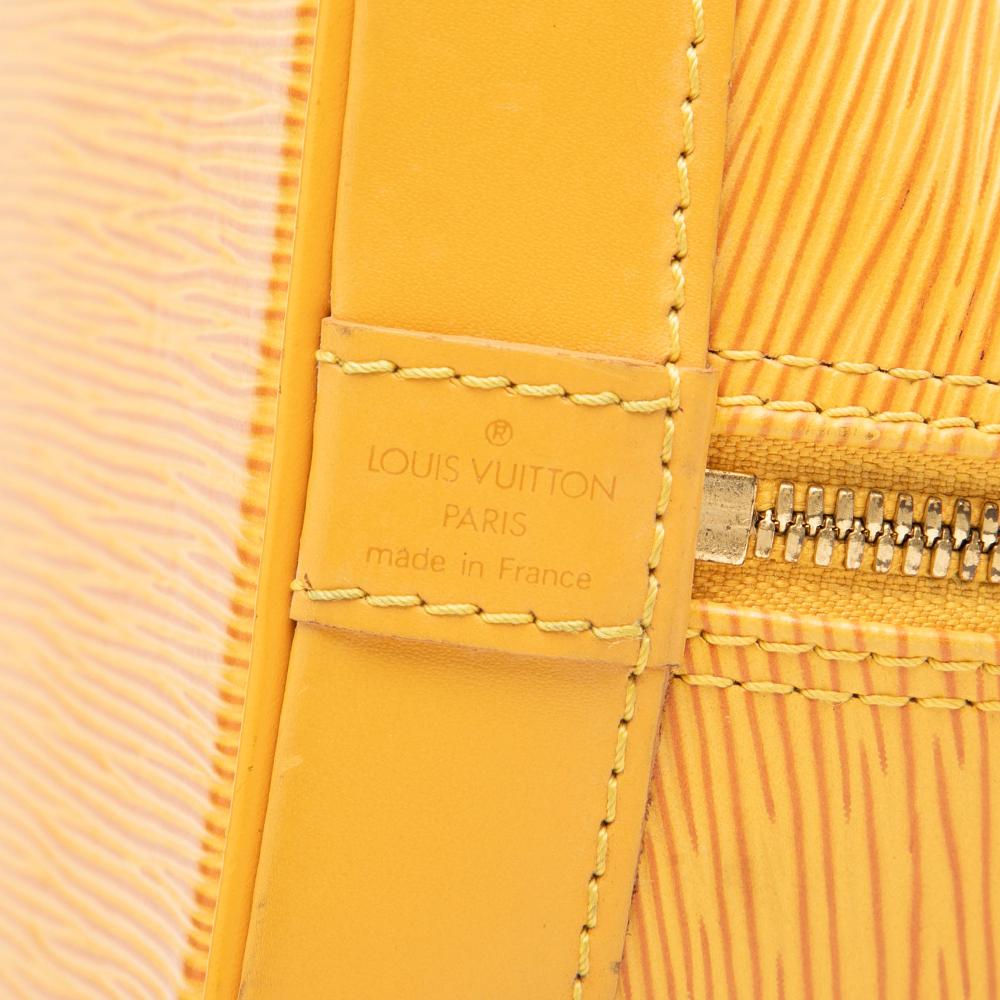 Louis Vuitton B Louis Vuitton Yellow Epi Leather Leather Epi Alma PM France