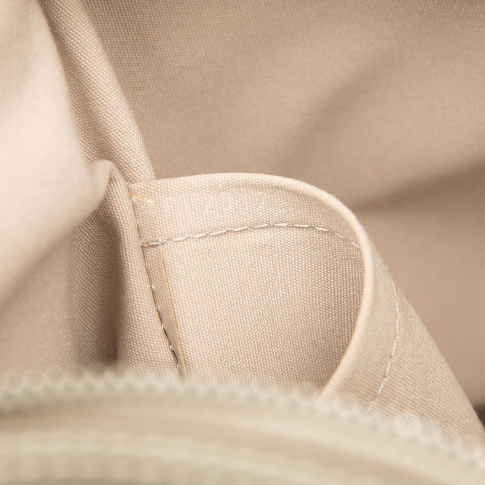 Louis Vuitton B Louis Vuitton White Epi Leather Leather Epi Lockit Vertical France