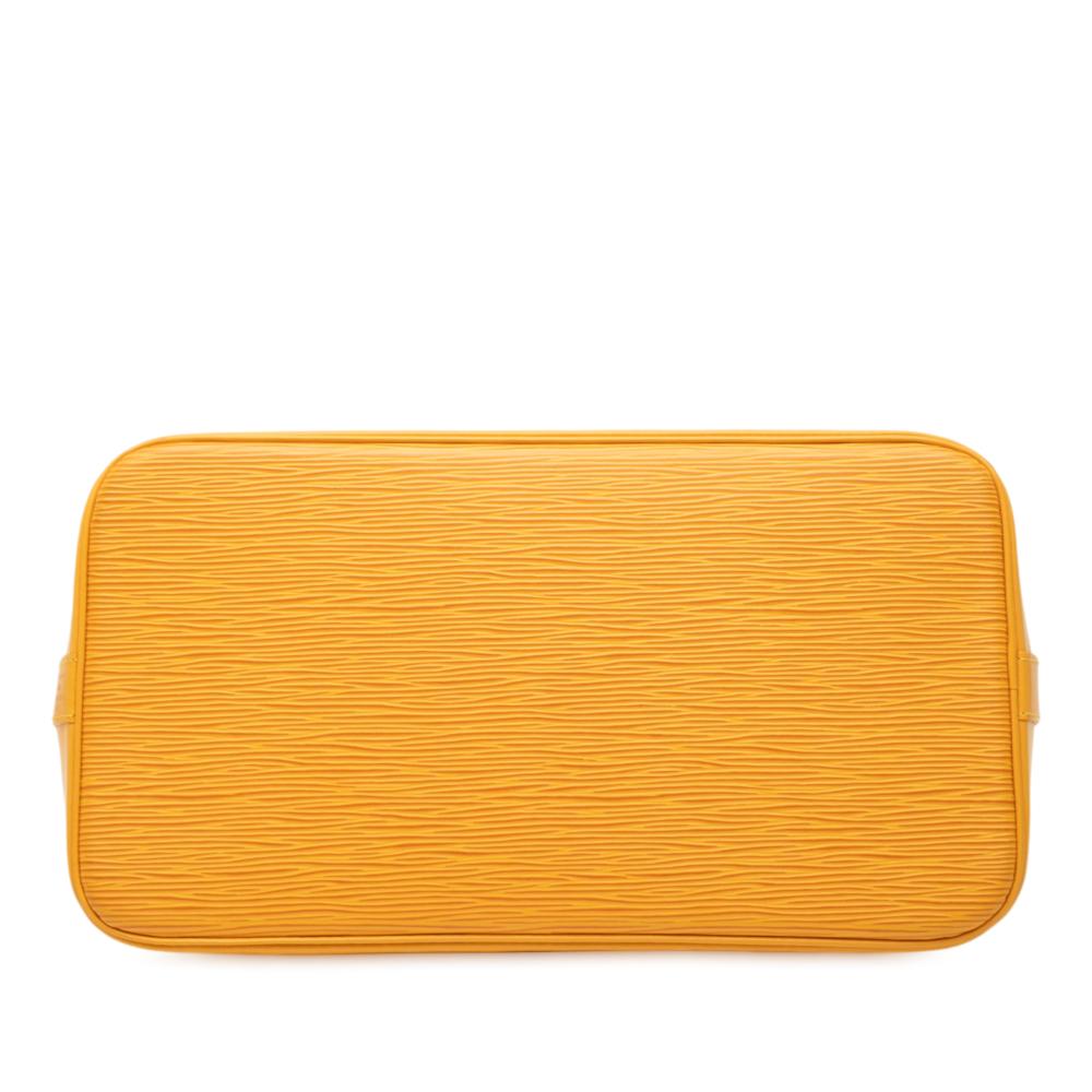 Louis Vuitton B Louis Vuitton Yellow Epi Leather Leather Epi Alma PM France