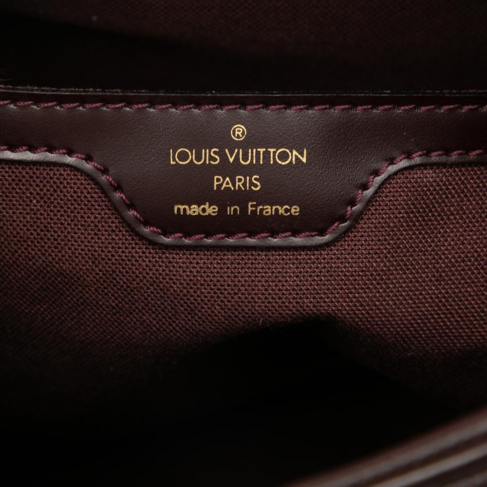Louis Vuitton B Louis Vuitton Red Bordeaux Taiga Leather Leather Taiga Reporter PM France