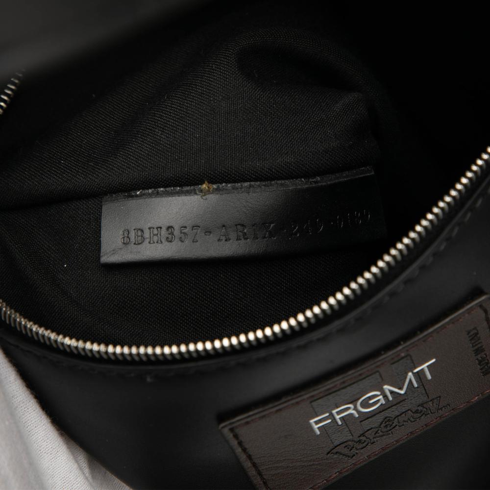 Fendi AB Fendi Brown Canvas Fabric FRGMT Pokemon Zucca Shopper Tote Italy