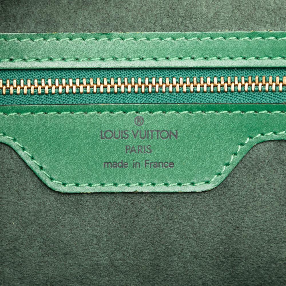Louis Vuitton B Louis Vuitton Green Epi Leather Leather Epi Saint Jacques GM Long Strap France