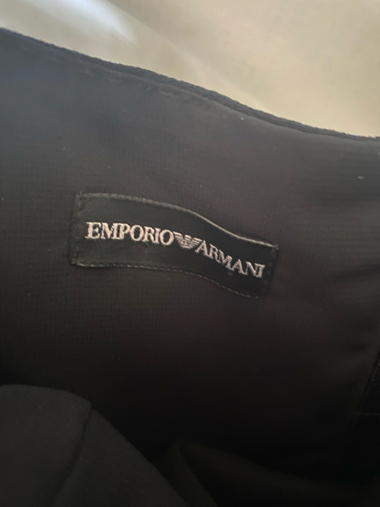 Emporio Armani Robe Bustier Bow