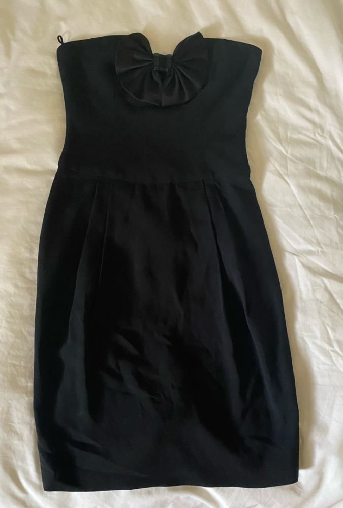 Emporio Armani Robe Bustier Bow