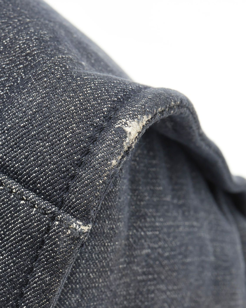 Chanel Denim Deauville MM Tote Bag