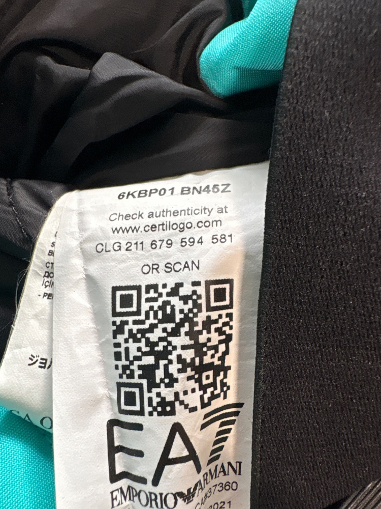 Emporio Armani Veste et pantalon technique de ski