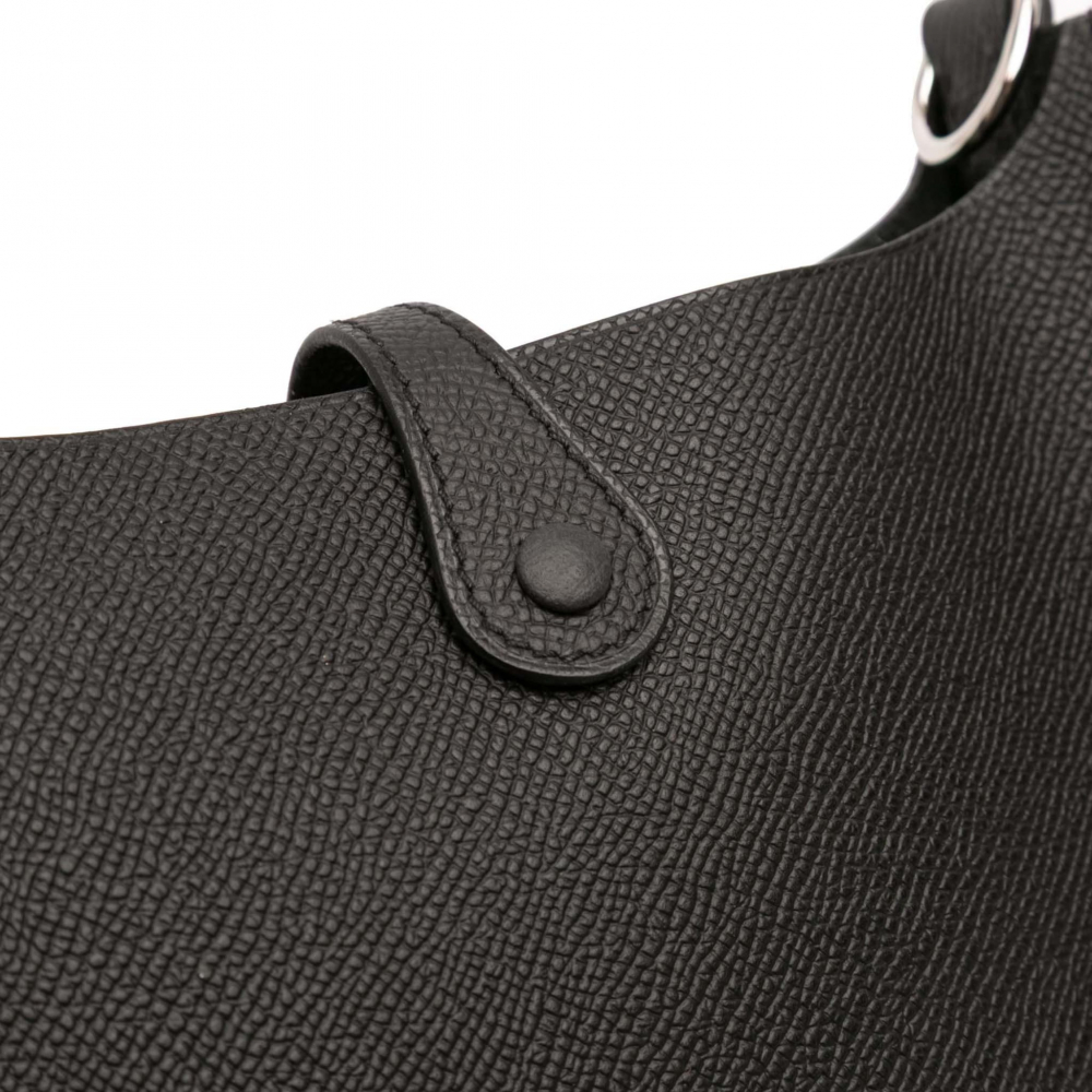 Hermès Evelyne 16 TPM Epsom Leather Hobo Crossbody Noir