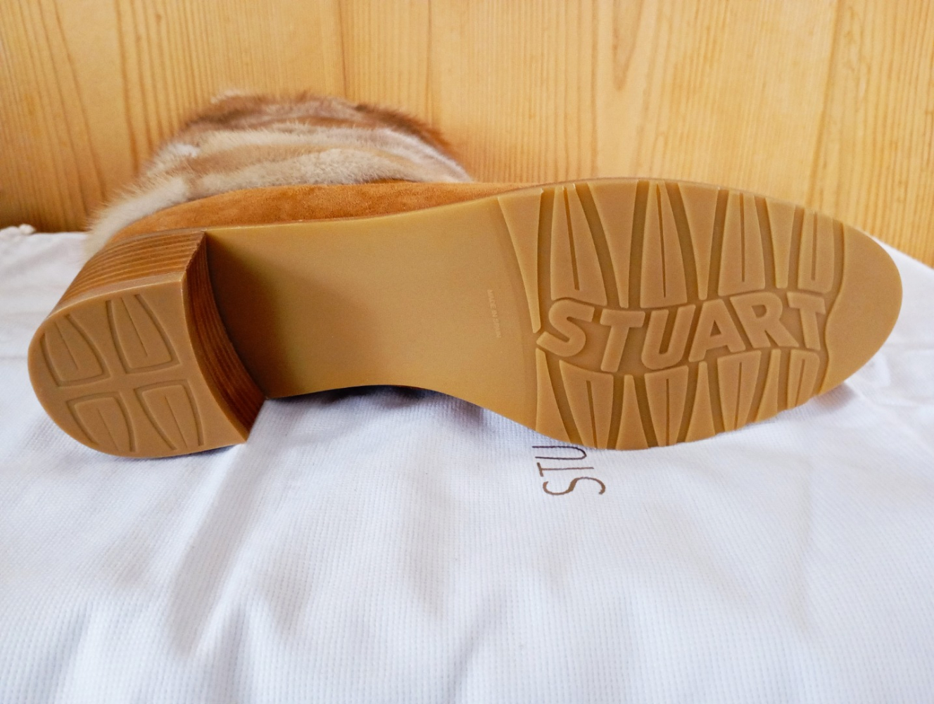 Stuart Weitzman Blizzard Mink Boots