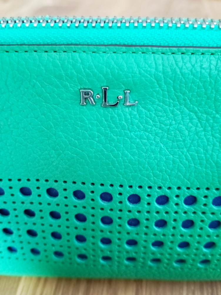 LAUREN Ralph Lauren Trousse de maquillage en cuir Ralph Lauren