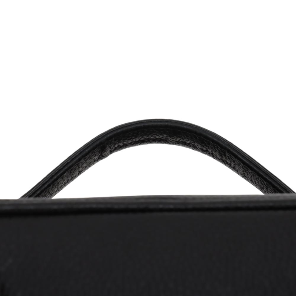 Chanel B Chanel Black Caviar Leather Leather CC Caviar Vanity Case Italy