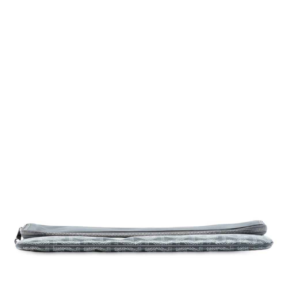 Goyard AB Goyard Gray Coated Canvas Fabric Goyardine Sainte Marie MM France