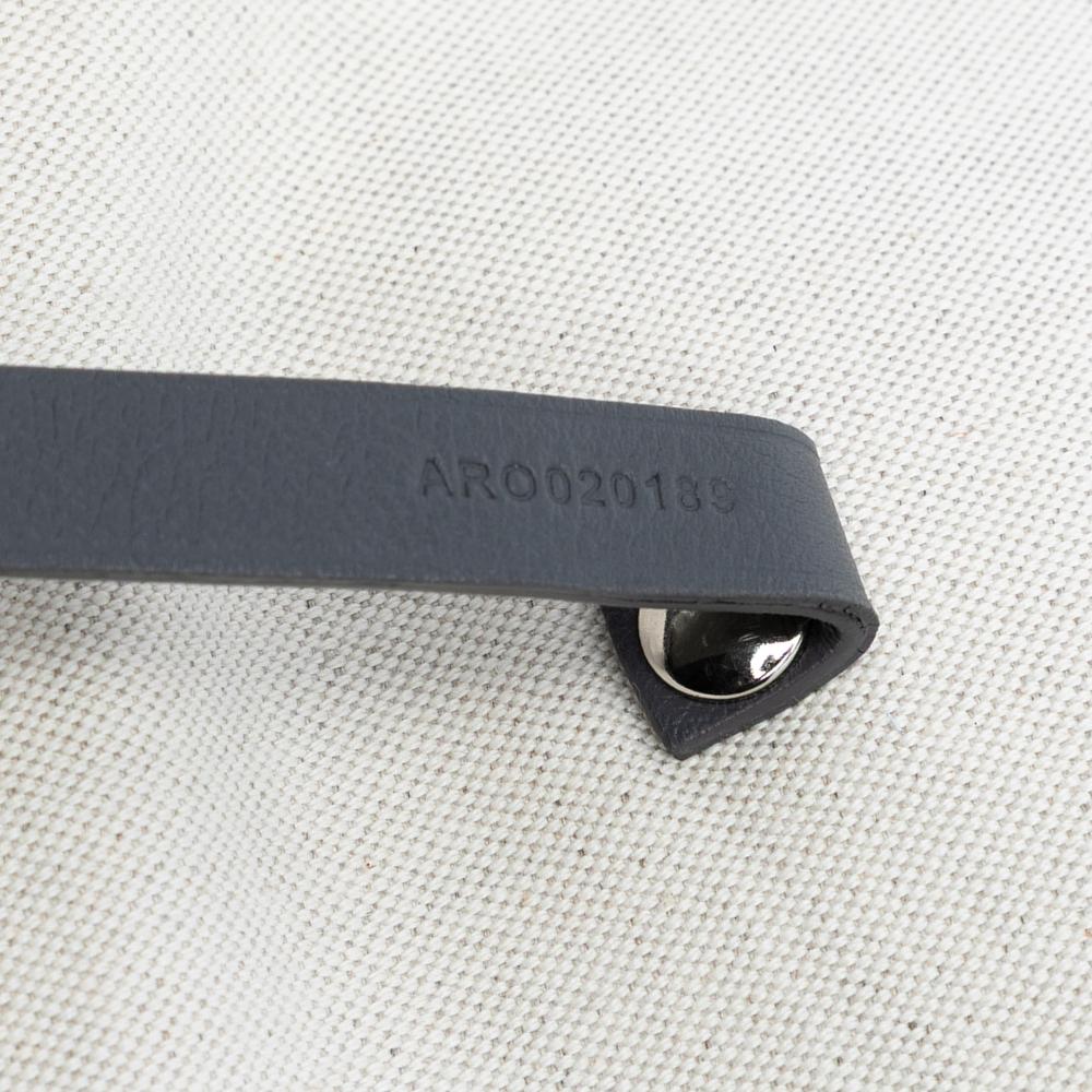 Goyard B Goyard Gray Coated Canvas Fabric Goyardine Capetien MM Messenger Bag France