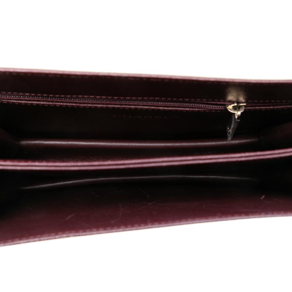 Chanel AB Chanel White Lambskin Leather Leather Quilted Lambskin Beauty Lock Flap Italy