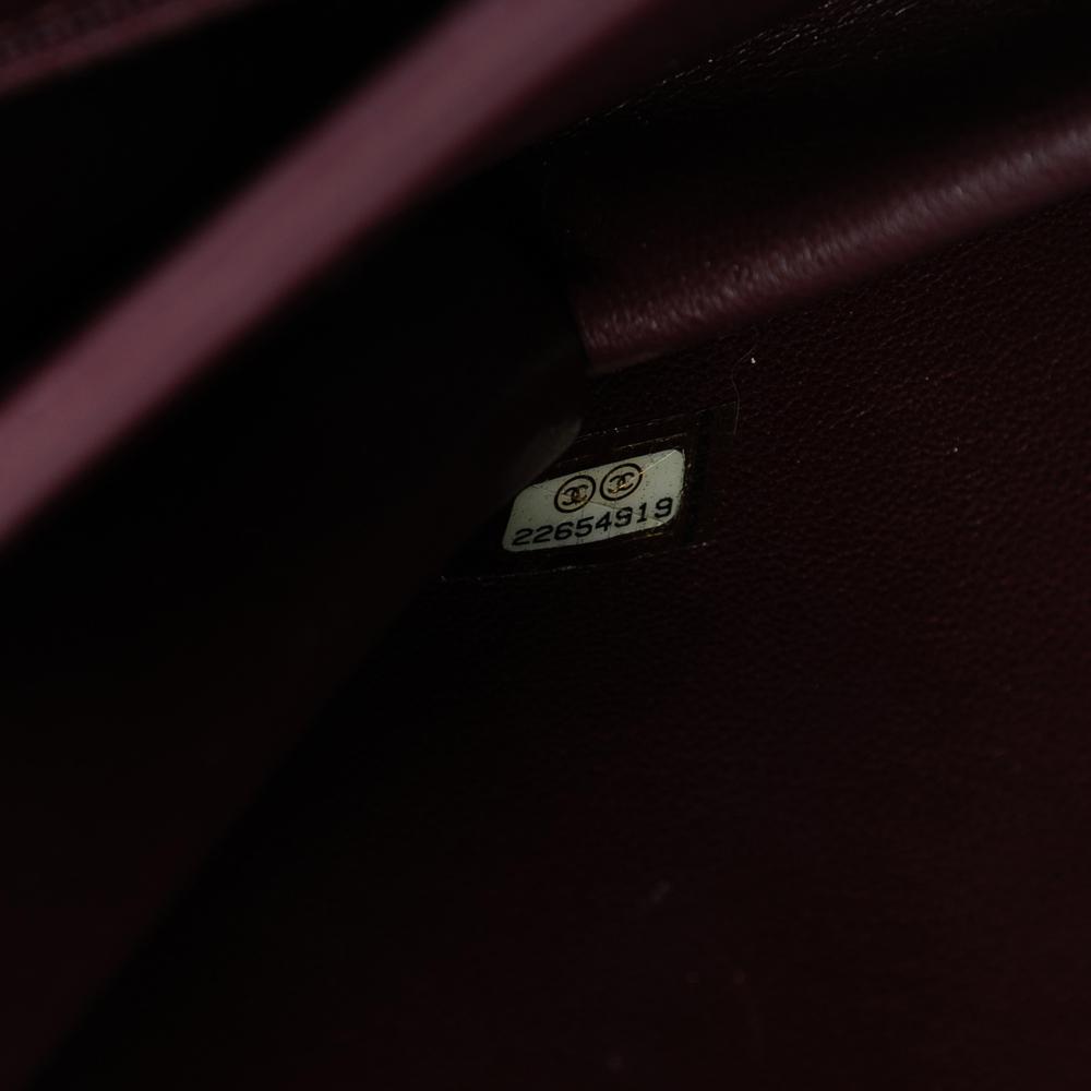 Chanel AB Chanel White Lambskin Leather Leather Quilted Lambskin Beauty Lock Flap Italy